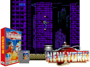 Action in New York (E) Cover